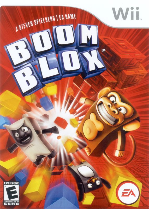 Boom Blox Bash Party box art for Wii